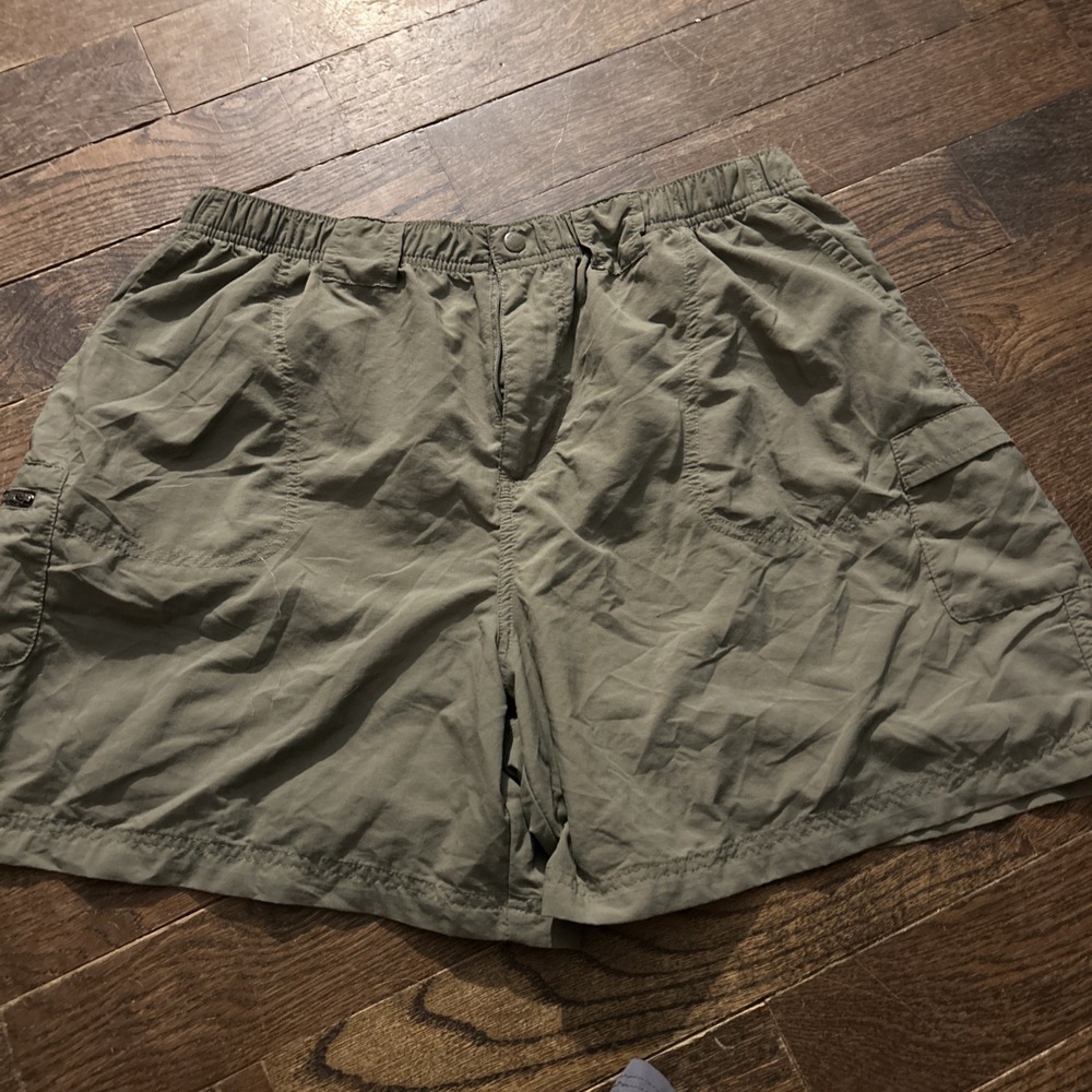 Columbia Nylon‎ Hike Quick Dry 5.5" Inseam Light Green Size 1x